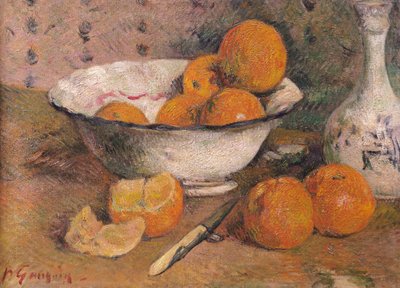 Stillleben mit Orangen, 1881 von Paul Gauguin